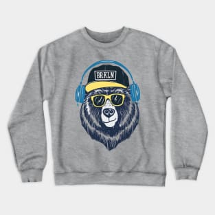 Brooklyn bear Crewneck Sweatshirt